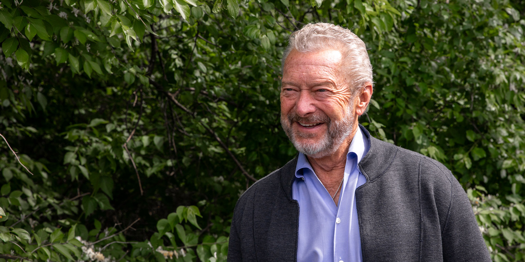 man outside new benefits of smile